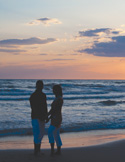 Couple On Beach