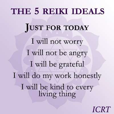 5 Reiki Ideals