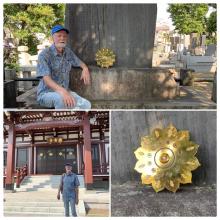 William Visits the Usui Memorial In Tokyo