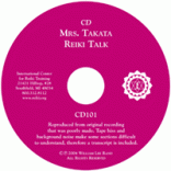 CD: Mrs Takata Talks About Reiki CD: Mrs Takata Talks About Reiki